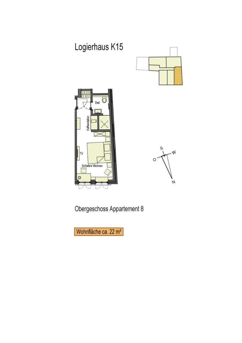 Logierhaus K15 Appartement 8 Borkum Kültér fotó